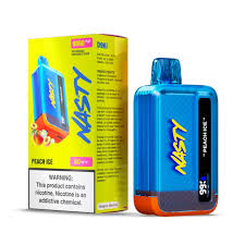 nasty peach ice 5000 puff